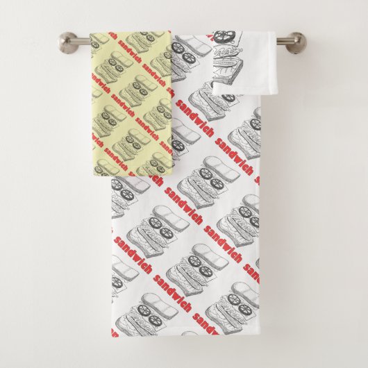 Sandwich Bad Handdoek (Insitu)