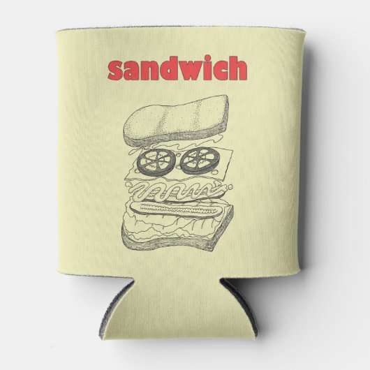 Sandwich Blikjeskoeler (Voorkant)