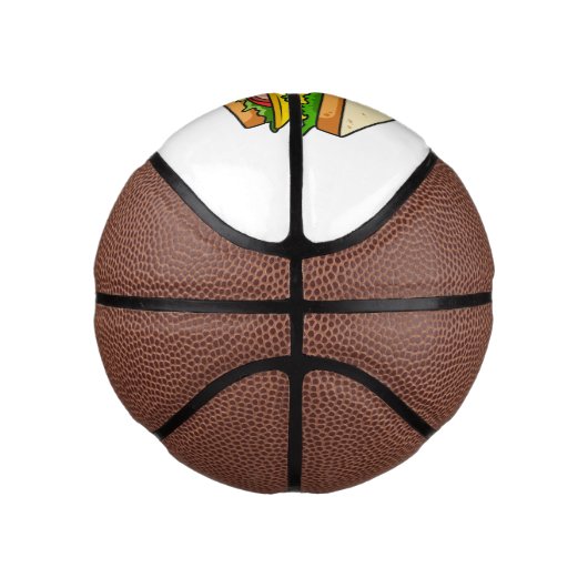 Sandwich-cartoon Basketbal (Rechts)