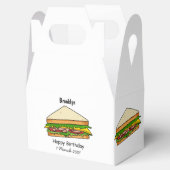 Sandwich-cartoon Bedankdoosjes (Geopend)