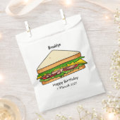 Sandwich-cartoon Bedankzakje (Geknipt)