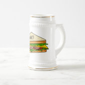 Sandwich-cartoon Bierpul (Voorkant rechts)