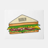 Sandwich-cartoon Deurmat (Voorkant)