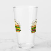 Sandwich-cartoon Glas (Links)