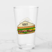 Sandwich-cartoon Glas (Voorkant)