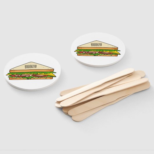 Sandwich-cartoon Handwaaier (Niet-gemonteerd)