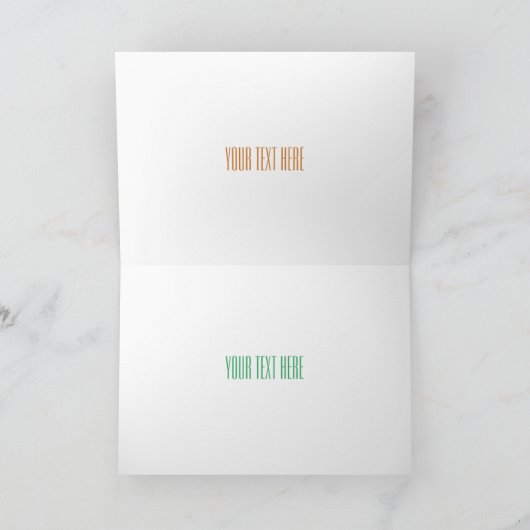 Sandwich-cartoon Kaart (Binnen)