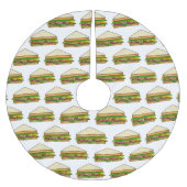 Sandwich-cartoon Kerstboom Rok (Voorkant)
