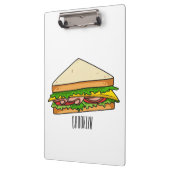 Sandwich-cartoon Klembord (Links)