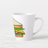 Sandwich-cartoon Latte Mok (Rechts)