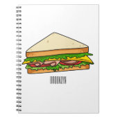 Sandwich-cartoon Notitieboek (Voorkant)