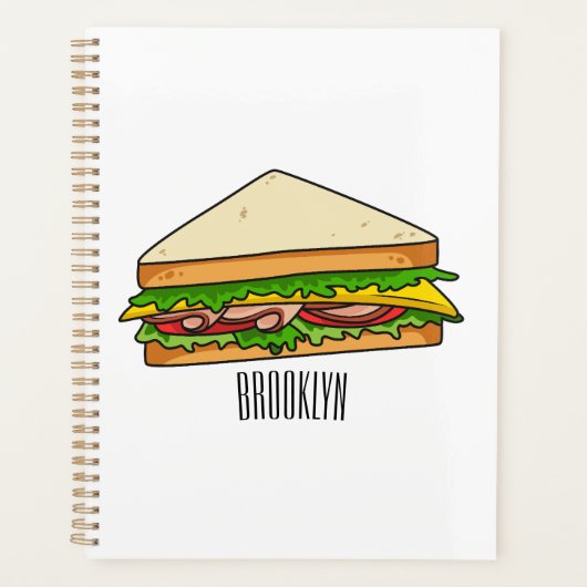 Sandwich-cartoon Planner (Voorkant)