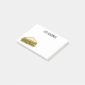 Sandwich-cartoon Post-it® Notes (Schuin)