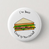 Sandwich-cartoon Ronde Button 5,7 Cm (Voorkant)