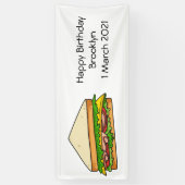 Sandwich-cartoon Spandoek (Verticaal)