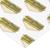 Sandwich-cartoon Tafelkleed (Gekanteld)