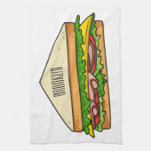 Sandwich-cartoon Theedoek (Verticaal)