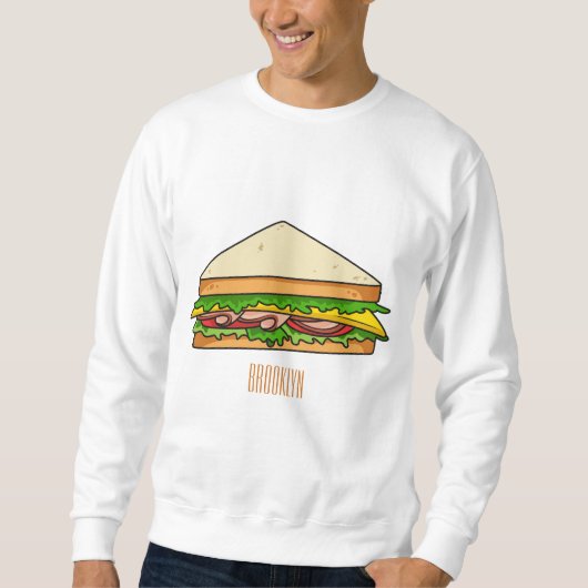 Sandwich-cartoon Trui (Voorkant)