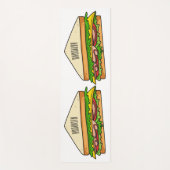 Sandwich-cartoon Yogamat (Voorkant)