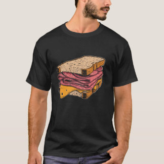Sandwich Day Snackviering Turkije Ham Cheese S T-shirt