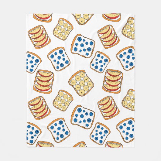 Sandwich Fleece Deken (Voorkant)