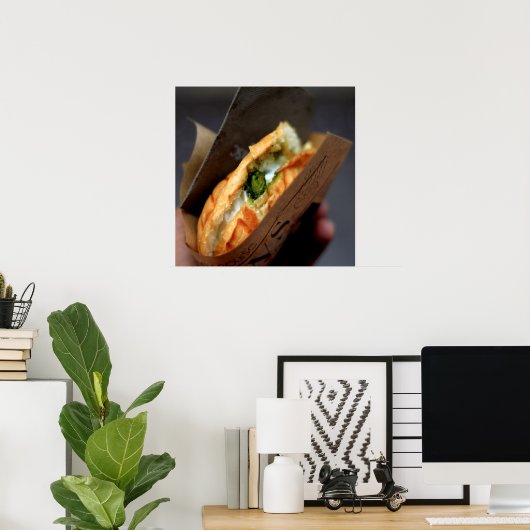Sandwich/Foodie keukenposter Poster (Thuiskantoor)