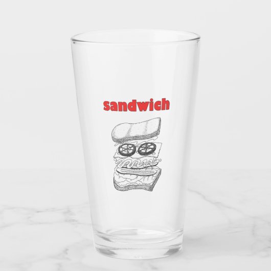 Sandwich Glas (Voorkant)