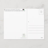 Sandwich Harbour, Namibië Briefkaart (Achterkant)