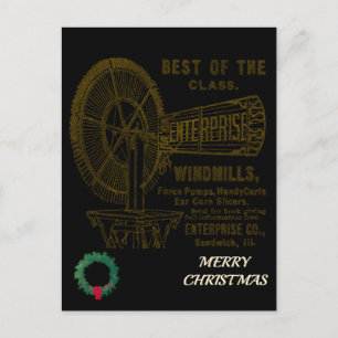 SANDWICH ILLINOIS 1889 ENTERPRISE WINDMILL CO. BRIEFKAART