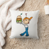 Sandwich Kenner Stokfiguur Kussen (Deken)