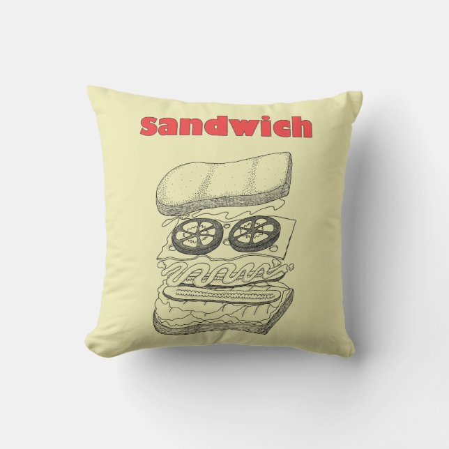Sandwich Kussen (Voorkant)