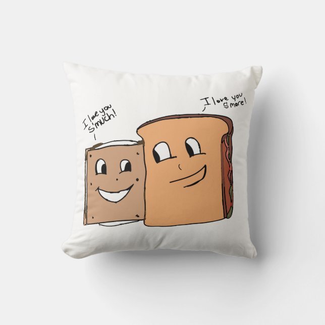 Sandwich Love Pillow Kussen (Voorkant)