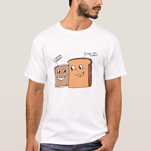 Sandwich Love Tshirt (Voorkant)