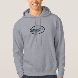 Sandwich, MA Cape Cod Trui met capuchon Hoodie