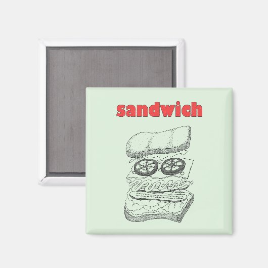 Sandwich Magneet (Voorkant / Achterkant)