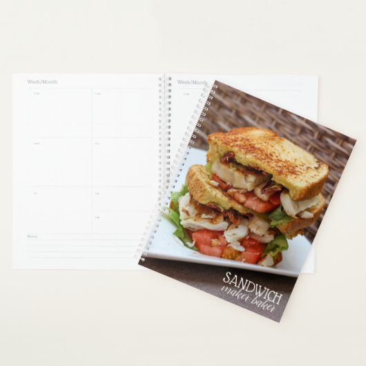 Sandwich Maker Baker Planner (Display)