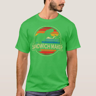 Sandwich Maker Dinosaur T-shirt