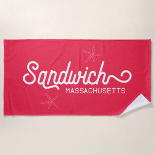 Sandwich Massachusetts Nautical Strandlaken