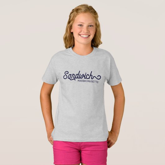Sandwich, Massachusetts T-shirt (Voorkant volledig)