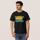 Sandwich Master Fast Food T-shirt (Voorkant volledig)