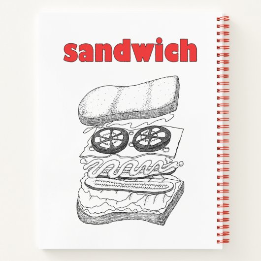 Sandwich Notitieboek (Achterkant)