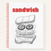 Sandwich Notitieboek (Voorkant)