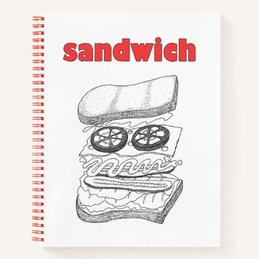 Sandwich Notitieboek (Voorkant)