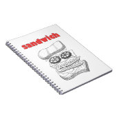 Sandwich Notitieboek (Rechterzijde)
