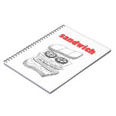 Sandwich Notitieboek (Linkerzijde)