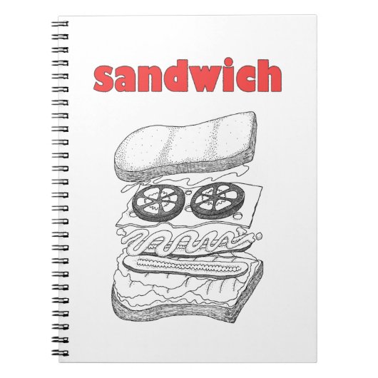 Sandwich Notitieboek (Voorkant)