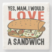 Sandwich-onderzetter Stenen Onderzetter (Voorkant)