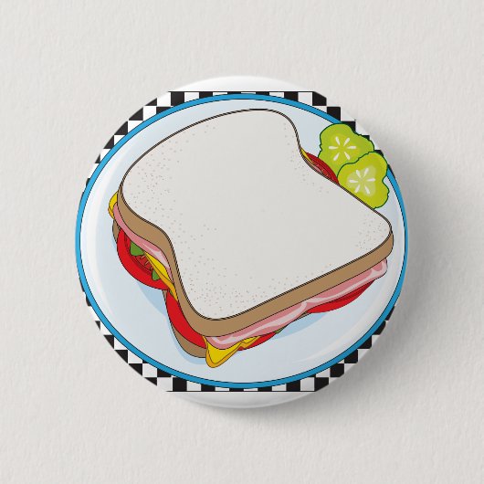 Sandwich Ronde Button 5,7 Cm (Voorkant)