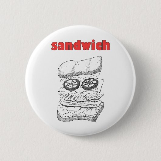 Sandwich Ronde Button 5,7 Cm (Voorkant)
