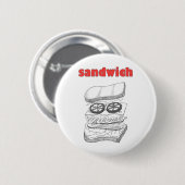 Sandwich Ronde Button 5,7 Cm (Voorkant /achterkant)